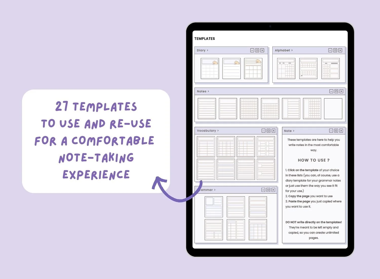 Korean Study Notebook